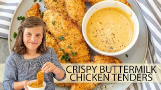 Fried Homemade Buttermilk Chicken Tenders