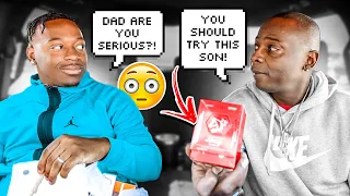 TELLING MY SON DAMIEN FROM THE PRINCE FAMILY I HAVE A BABY ON THE WAY "THE CRYER FAMILY PRANKS"