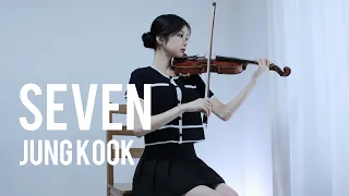 정국 (Jung Kook) 'Seven (feat. Latto)' - Violin Cover