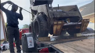 BOBCAT 743 GETS A CLEANING