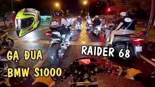 Đi mua nón bảo hiểm Raider 68zz thách thức BMW S1000RR của Linh Xe Ôm