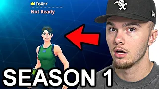 Reacting To Fe4RLess FIRST Fortnite Video...