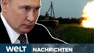 PUTINS KRIEG: Waffenruhe der Russen eine Farce! Heftige Kämpfe im Osten bei Bachmut | WELT Stream