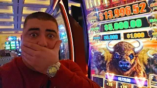 I Won More Than GRAND JACKPOT On High Limit BUFFALO LINK Slot