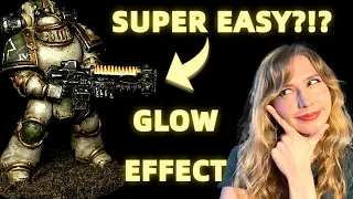 How to Paint Super EASY GLOW EFFECT - Volkite