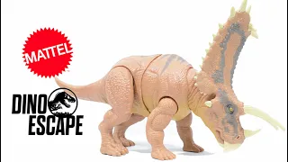 Jurassic World Pentaceratops Figure Review | Mattel Mega Destroyers | Dino Escape