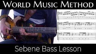 Sebene Bass Guitar Lesson | Congolese Music Tutorials With Edd Bateman