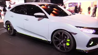 2017 Honda Civic Hatchback Exterior Prototype
