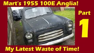 Mart buys a new project! It's Rusty! 1955 English Ford 100E Anglia! What have I done! Part 1! (2335)