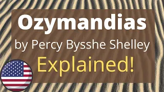 Ozymandias Poem Explained - English Listening Practice (American Accent)