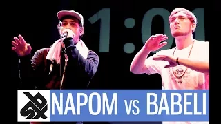 NAPOM vs BABELI  |  Shootout Beatbox Battle 2017  |  1/4 FINAL