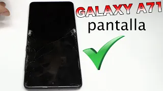 Cambiar pantalla Samsung A71