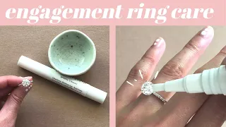 Taking care of your engagement ring | engagement ring care tips