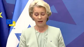 Just before the expected invasion! Von der Leyen to Netanyahu: 'Europe Stands With Israel'