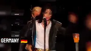 Michael Jackson speaking in different language