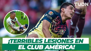 ¡De Efraín Juárez a Santi Naveda! Las lesiones más recordadas en el América | TUDN