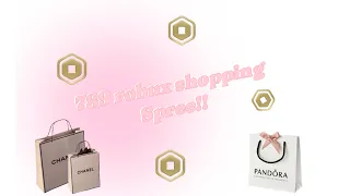 789 robux shopping spree! 💗⭐️