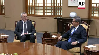 SKorean FM, NATO chief discuss NKorea, Ukraine