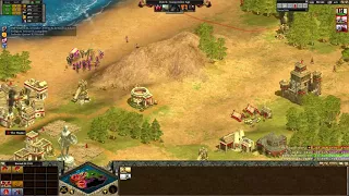 Rise of Nations - 1v3 Tougher AI!