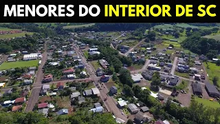 10 CIDADES MAIS PEQUENAS DE SANTA CATARINA VOCÊ NÃO CONHECIA