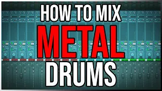 How To Mix BIG and PUNCHY Drums! (Metal Mixing Tutorial)