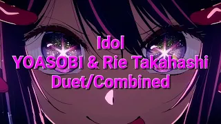 Idol - Rie Takahashi & YOASOBI Duet/Combined
