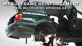 M3 Subframe Reinforcement Welding - E36 M3 Touring Ep 08