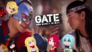 GATE react to Mortal Kombat 1 | Peacemaker | Gacha reacts