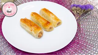 Baklava Röllchen-Villa sefasi - besonders für Anfänger super einfach und schnell zu machen  #baklava