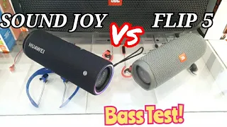 Huawei Sound Joy vs. Jbl Flip 5 | Bass Sound Test! 🔥🔥