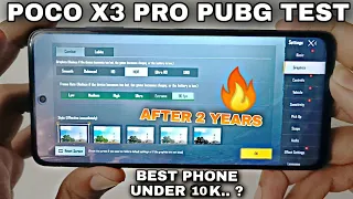 Poco X3 Pro PUBG Test After 2 Years | Poco X3 Pro Test Game BGMI - Battleground Mobile India