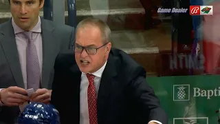 Paul Maurice OUTRAGED, TELLS REFS TO F-OFF, Wild @ Panthers Jan 21 2023