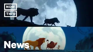 How 'The Lion King' Live-Action Trailers Syncs Up With the Original Animation | NowThis