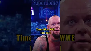 Times When WWE Felt Real 😳 (Part 2)