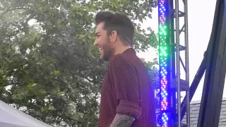 Adam Lambert GMA - Ghost Town Soundcheck