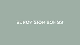 my favorite eurovision songs // 2000-2022