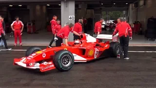 Ferrari Formula 1 F2001 - EPIC V10 SOUNDS!!
