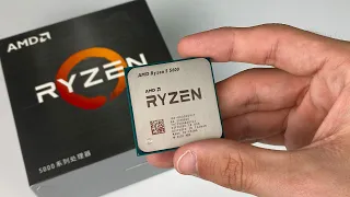 AMD RYZEN 5 5600 KUTU AÇILIŞI VE KASA MONTAJI | İşlemci nasıl takılır ?