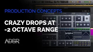 Get Crazy Drop Sounds at -2 Octave Range