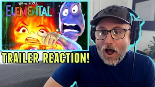 Elemental | Official Trailer REACTION! | Pixar | Disney