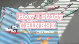 how I study Chinese | self study routine