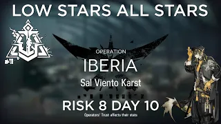 Arknights CC#11 Day 10 Sal Viento Karst Risk 8 Low Rarity