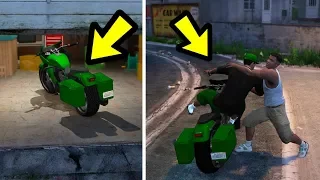 ЧТО БУДЕТ ЕСЛИ ВЫ ЗАБЕРЕТЕ МОТОЦИКЛ У ЛАМАРА?! (GTA 5)