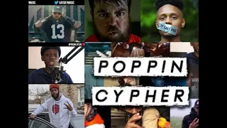 Crypt- Poppin Cypher Ft. KSI Top 14  VI Seconds, 100Kufis, OfficiallyLeo, Samad Savage, & More react