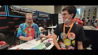 Rodger Bumpass ROASTS ME AS SQUIDWARD!!! (New York Comic Con 2022