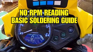 How to Fix a Motorbike Tachometer?  Basic Soldering Tips