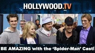 'The Amazing Spider-Man' Cast Volunteers at Boys & Girls Club- Hollywood.TV