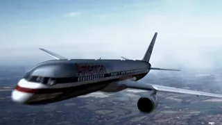 American Airlines Flight 77 - Crash Animation