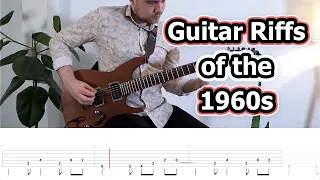 Guitar Riffs of the 1960s (with Tabs)