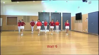 When You Smile - Line Dance - Dance and Teach in English & 中文